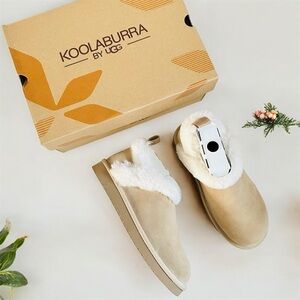 Koolaburra By Ugg Advay Slip-On  Slippers Color Sand, Size 6 NEW